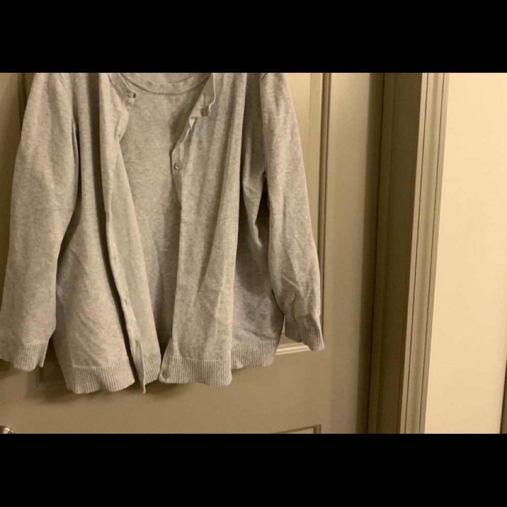 2 piece Tank and Cardigan Sweater